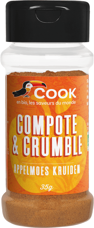 Mélange COMPOTE & CRUMBLE "COOK" 35g*