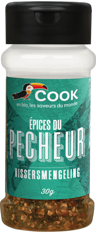 Mélange ÉPICES DU PÊCHEUR "COOK" 30g*