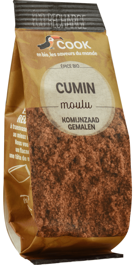 CUMIN moulu éco recharge "COOK" 40g*