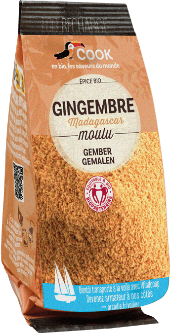 GINGEMBRE moulu éco recharge "COOK" 30g*