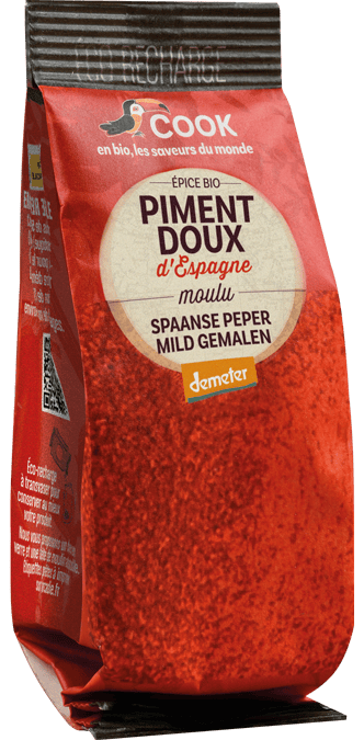 PIMENT DOUX D'ESPAGNE éco recharge "COOK" 40g*