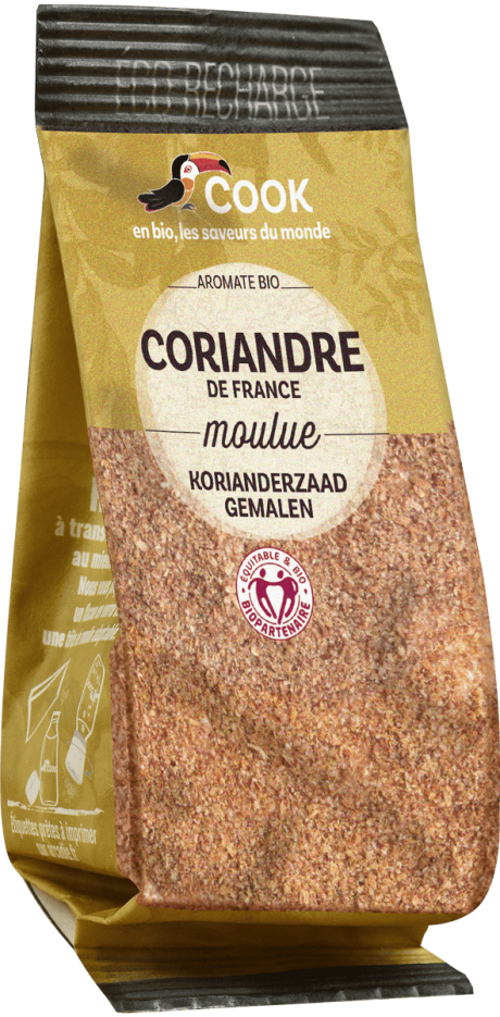 CORIANDRE moulue éco recharge "COOK" 30g*