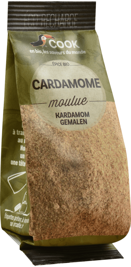 CARDAMOME moulue éco recharge "COOK" 35g*