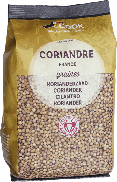 CORIANDRE graines sachet coussin "COOK" 500g*