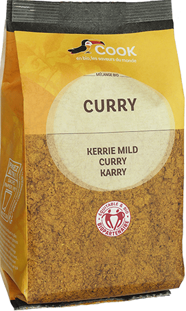 Mélange CURRY sachet coussin "COOK" 500g*