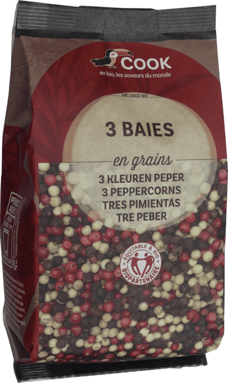 Mélange TROIS BAIES sachet coussin "COOK" 500g*