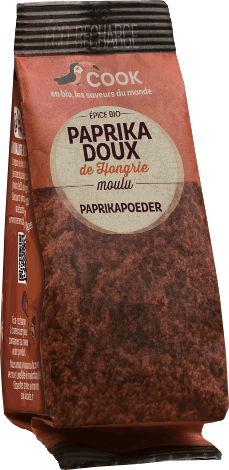 PAPRIKA DOUX de Hongrie éco recharge "COOK" 40g*