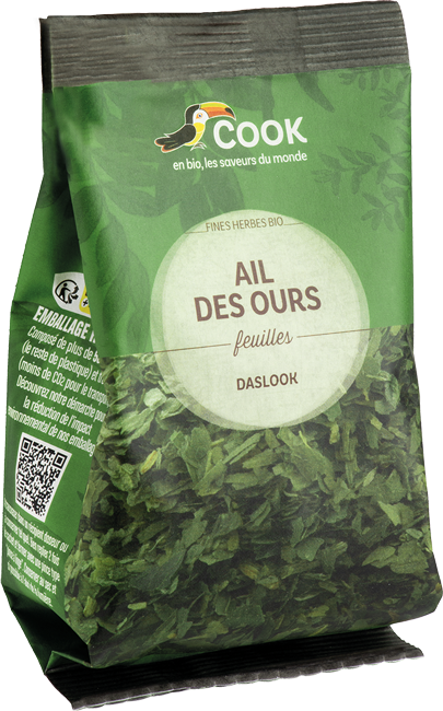 AIL DES OURS feuilles sachet économique "COOK" 45g*
