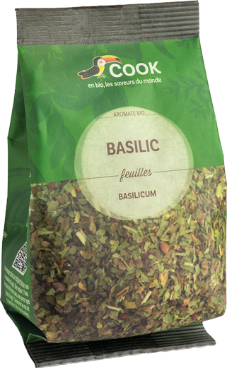 BASILIC feuilles sachet économique "COOK" 60g*