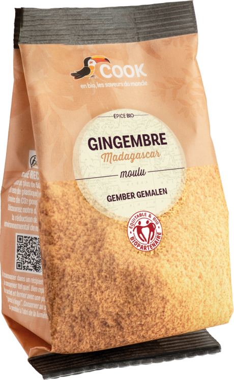 GINGEMBRE moulu sachet économique "COOK" 100g*
