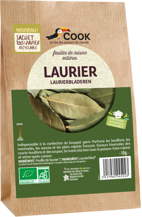 LAURIER feuilles "COOK" sachet 10g*
