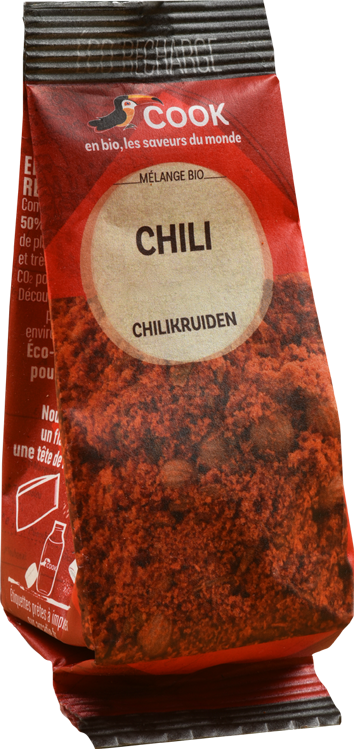 Mélange CHILI éco recharge "COOK" 35g*