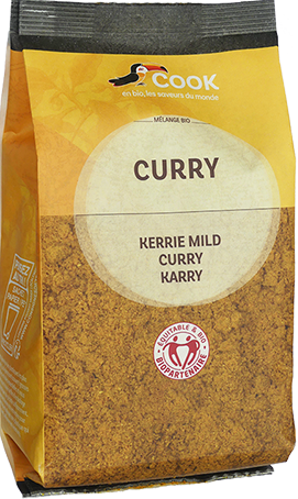 Mélange CURRY sachet coussin "COOK" 500g*