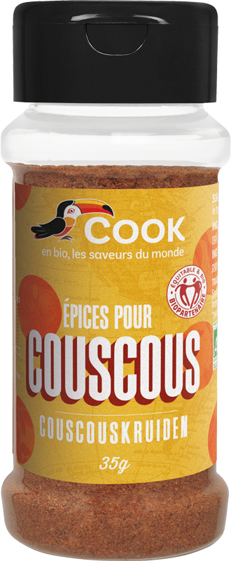Mélange ÉPICES POUR COUSCOUS "COOK" 35g*