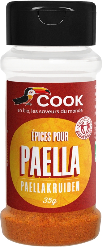 Mélange ÉPICES POUR PAELLA "COOK" 35g*