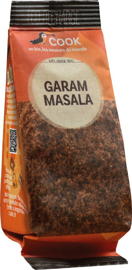Mélange GARAM MASALA éco recharge "COOK" 35g*