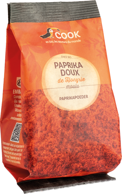 PAPRIKA DOUX de Hongrie sachet économique "COOK" 100g*