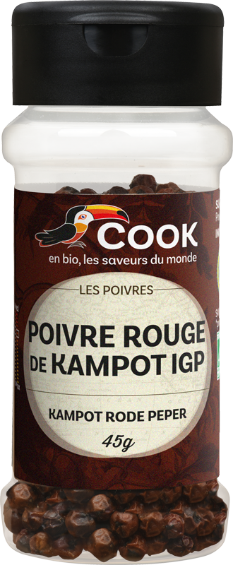 POIVRE ROUGE DE KAMPOT IGP "COOK" 45g*