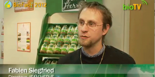 BIOFACH 2012 : Fabien Siegfried, Directeur, JEAN HERVÉ